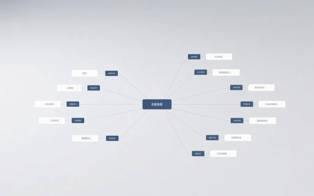 数据统计图表与信息层级结构